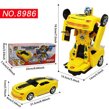 2-in-1 Deformation Robot Car